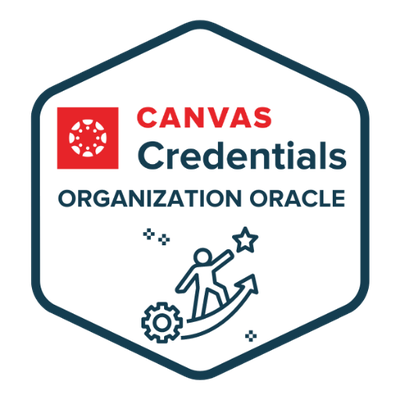 Canvas Credentials Organization Oracle
