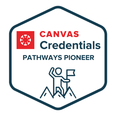 Canvas Credentials Pathways Pioneer